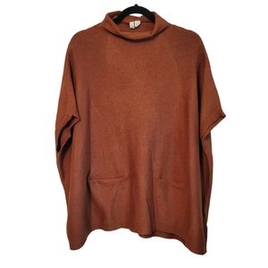 Moth by Anthropologie Poncho Style Oversized Sweater, Size XS